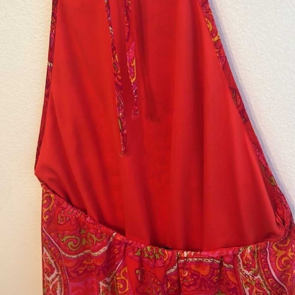 Show Me Your MuMu halter dress paisley print size… - image 7