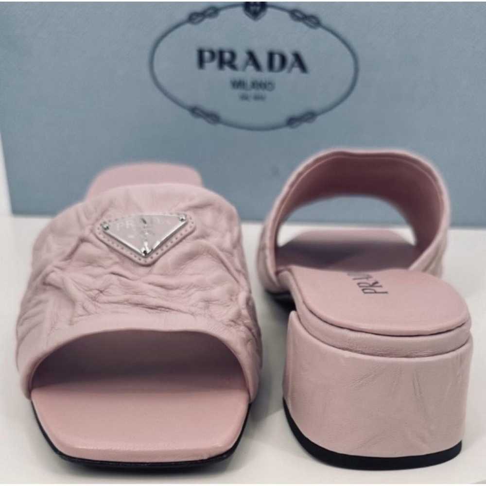 Prada Leather sandal - image 8