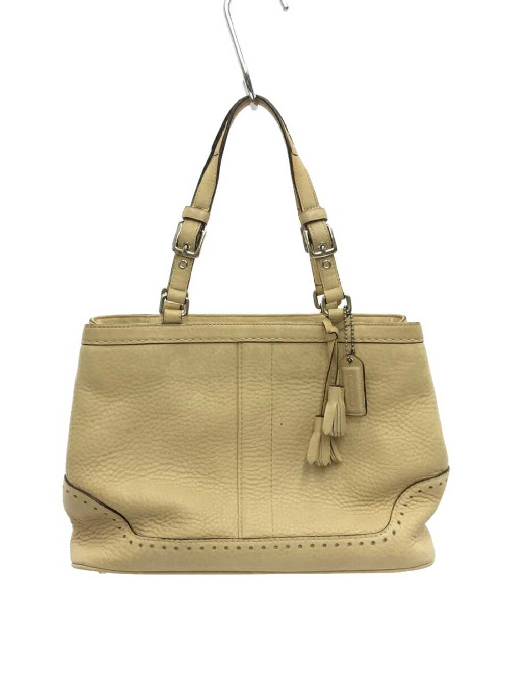 [Japan Used Bag] Used Coach Hamptons Carryall Ivo… - image 1