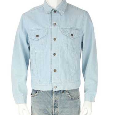 Levi's 70s Levi's Baby Blue Denim Trucker Jacket M - image 1