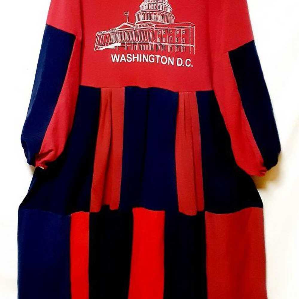 Red x Navy "Vintage Remake Dress" No. 1286 - image 1