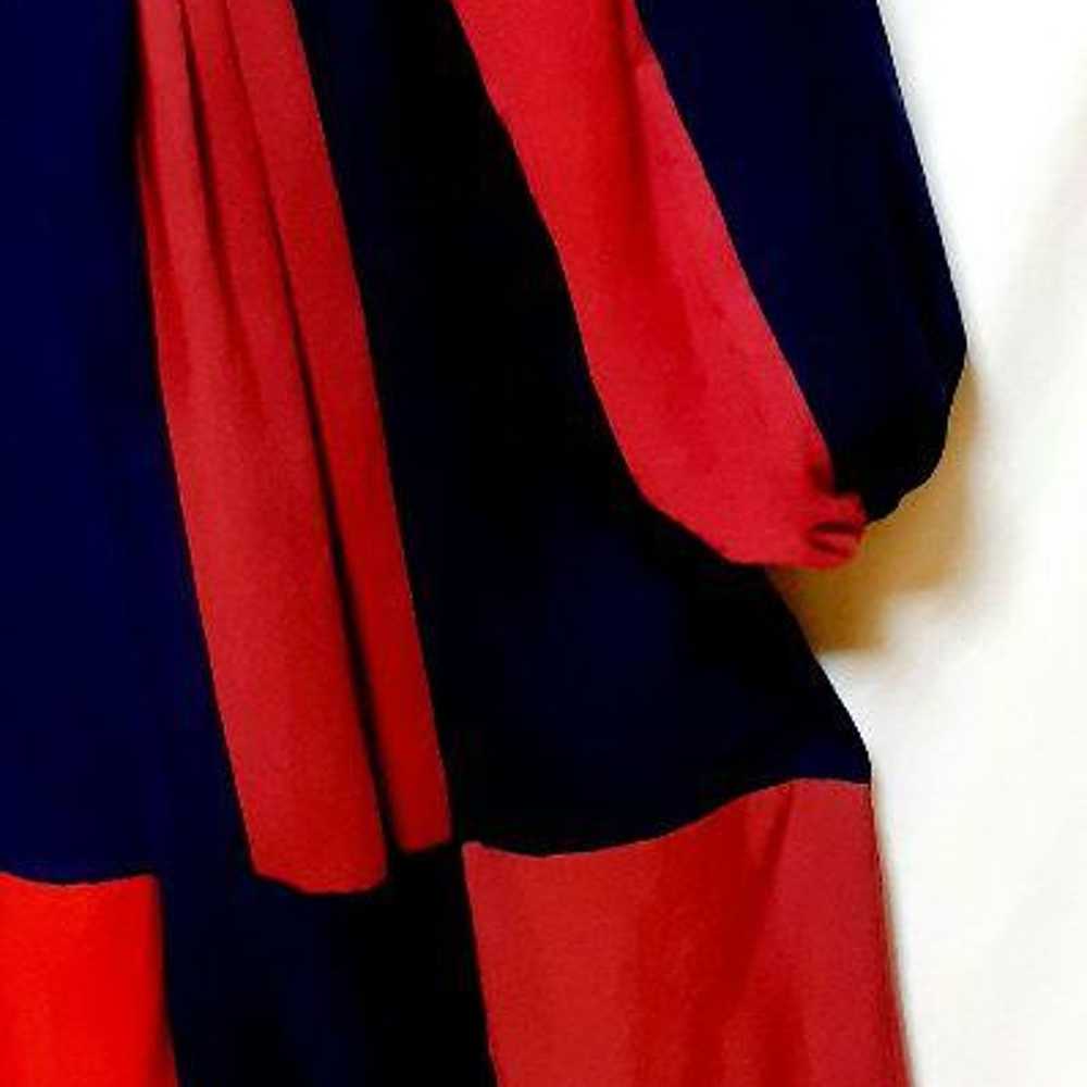 Red x Navy "Vintage Remake Dress" No. 1286 - image 3