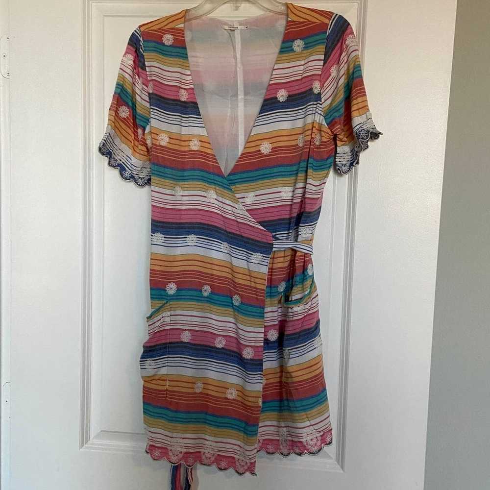 Tularosa Women's Size Small Multicolor Multi-stri… - image 2