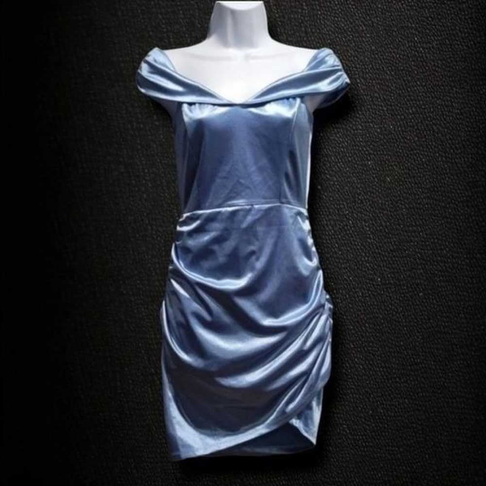 Windsor Bodycon Satin Mini Dress,Size M for Women - image 4