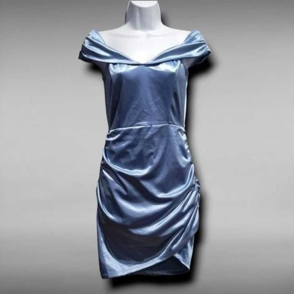 Windsor Bodycon Satin Mini Dress,Size M for Women - image 5