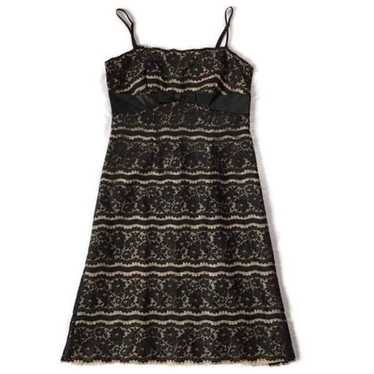 Delaru Lace Overlay Cocktail Dress - image 1