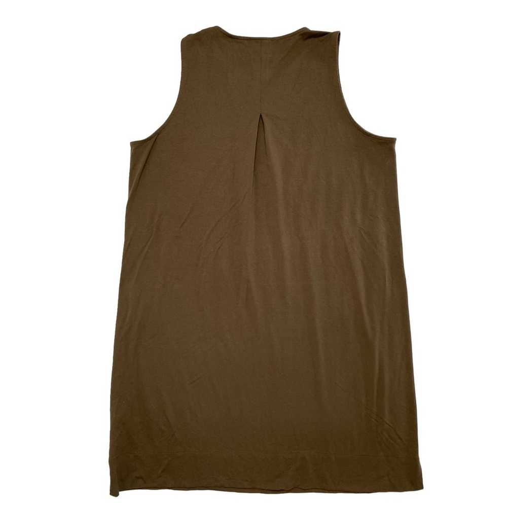 J.JILL Wearever Collection Toffee Brown Sleeveles… - image 5