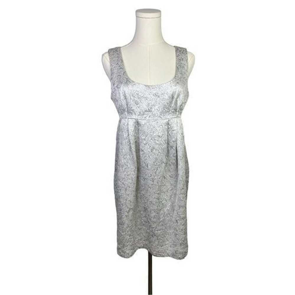 Michael KORS dress women’s 6 silver sleeveless em… - image 1