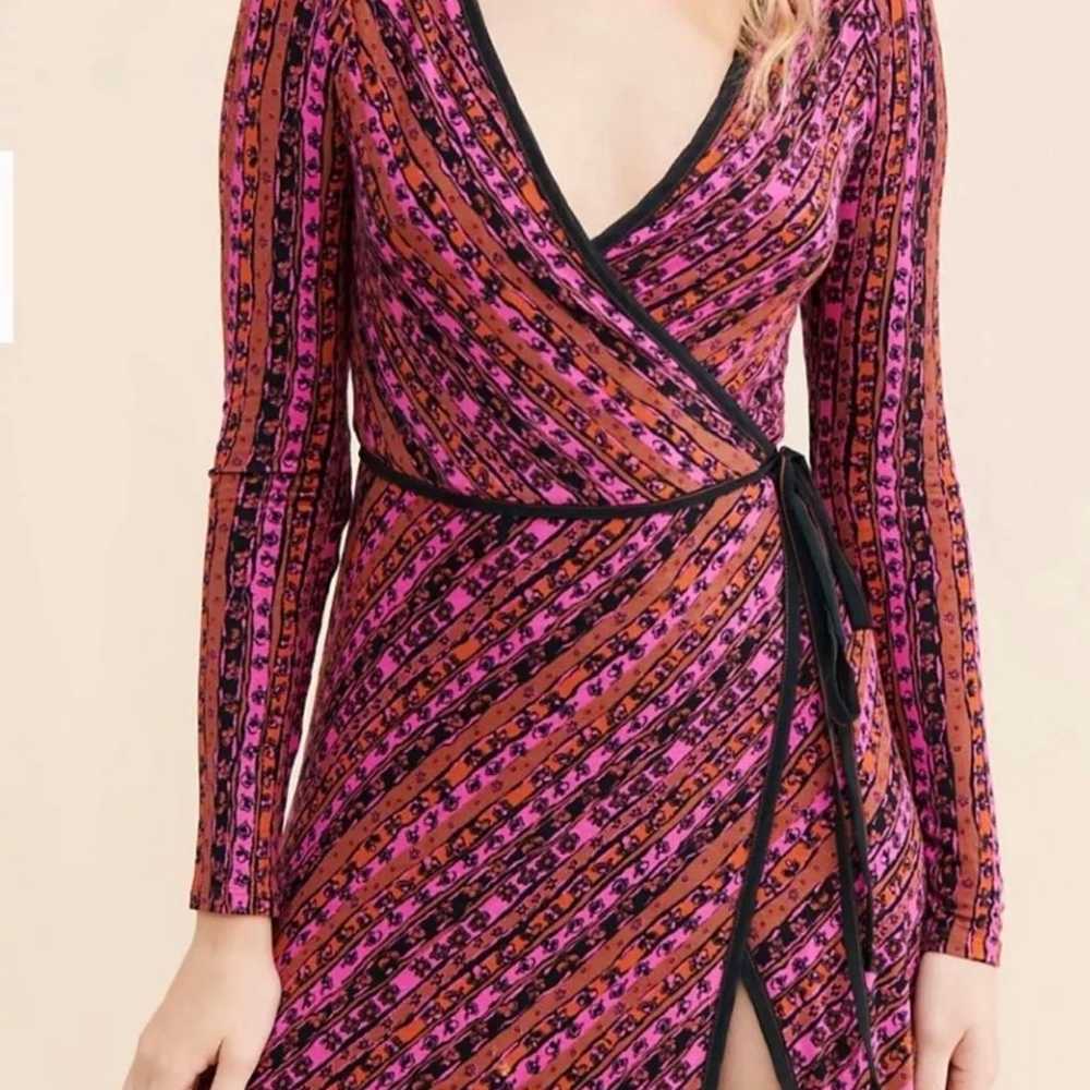 Free people boho wrap dress - image 1