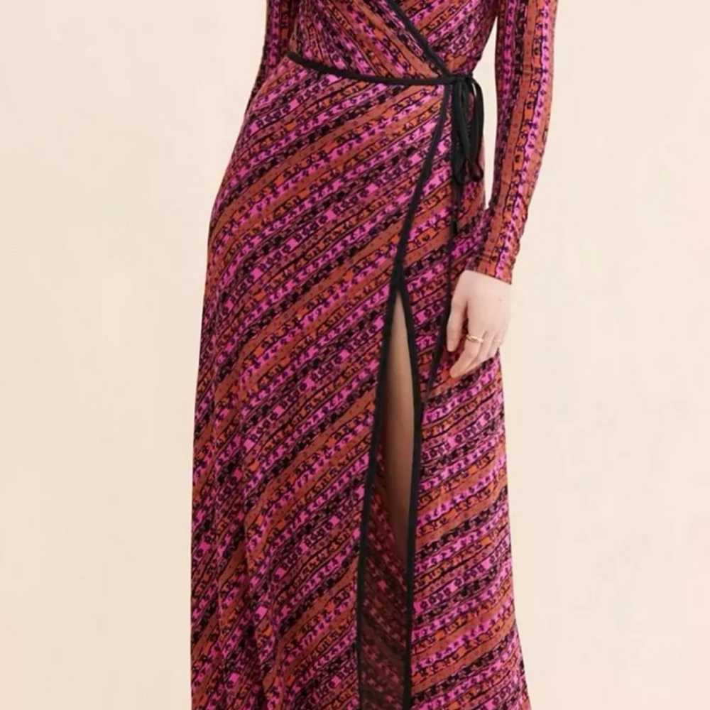 Free people boho wrap dress - image 2