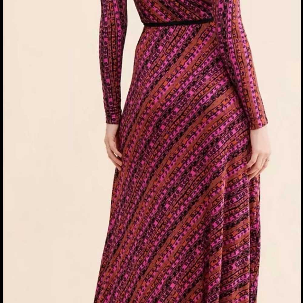 Free people boho wrap dress - image 3