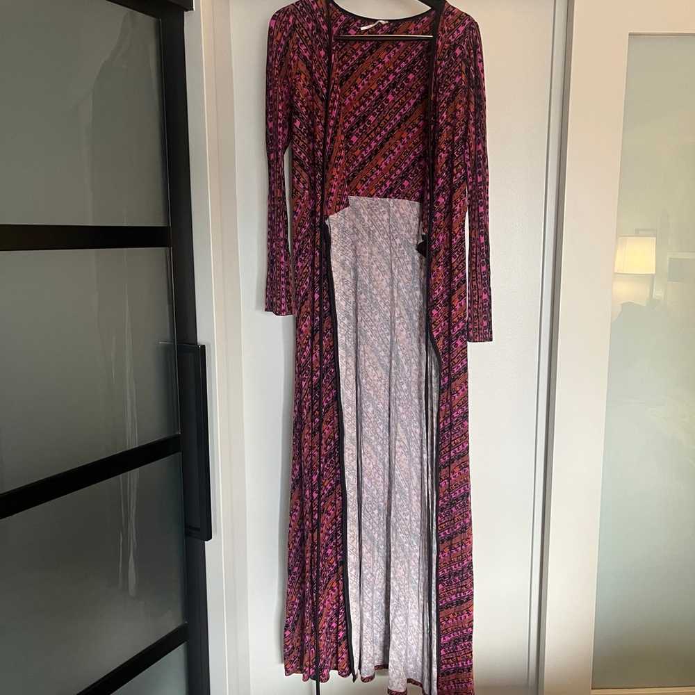 Free people boho wrap dress - image 6