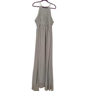 BHLDN Gray-Blue Formal Gown - Size 16 - image 1