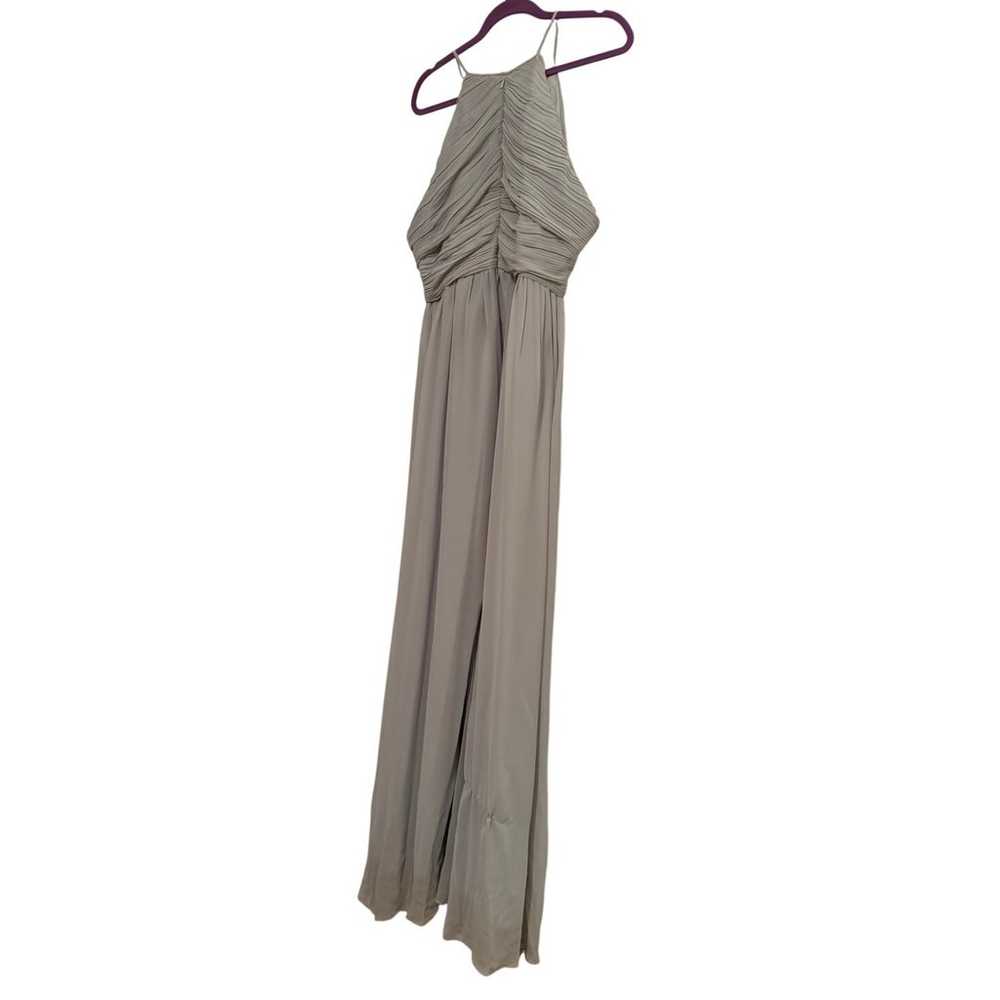 BHLDN Gray-Blue Formal Gown - Size 16 - image 2