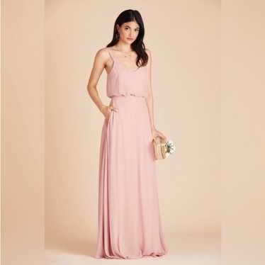 BIRDY Grey sz Curve 2X Rose Quartz Bridesmaids Dr… - image 1