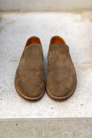 Viberg Viberg Antelope Calf Suede Slipper