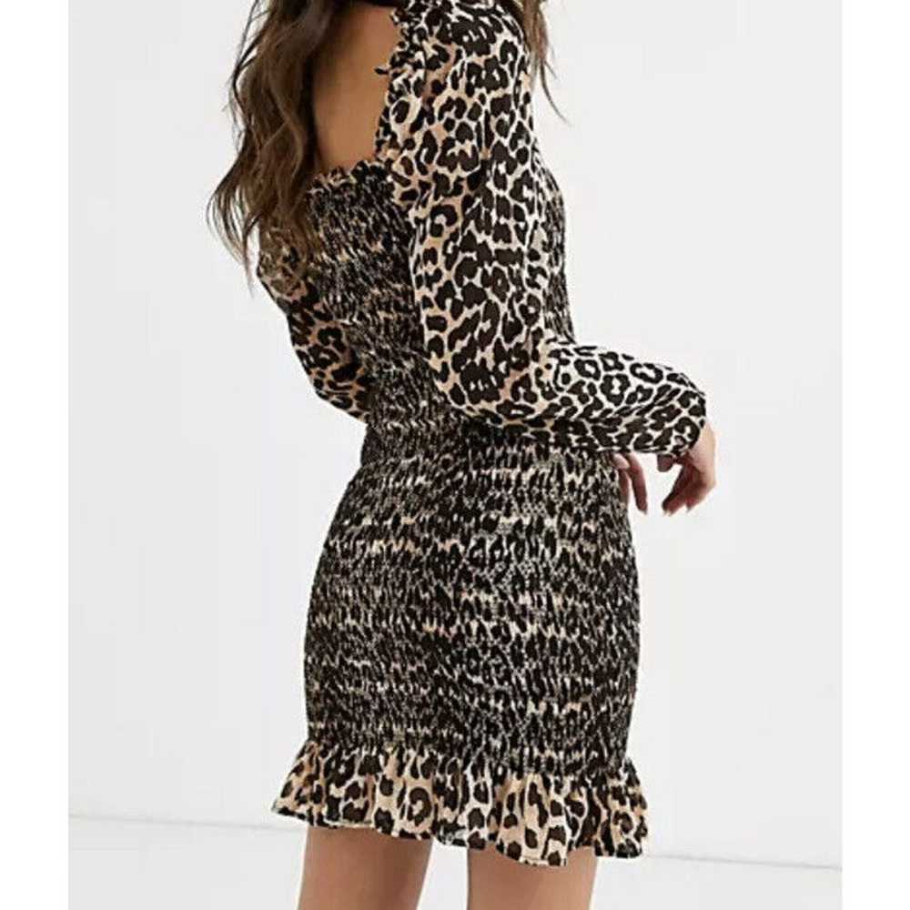 ASOS Women's Leopard Bodycon Mini Party Dress Siz… - image 2