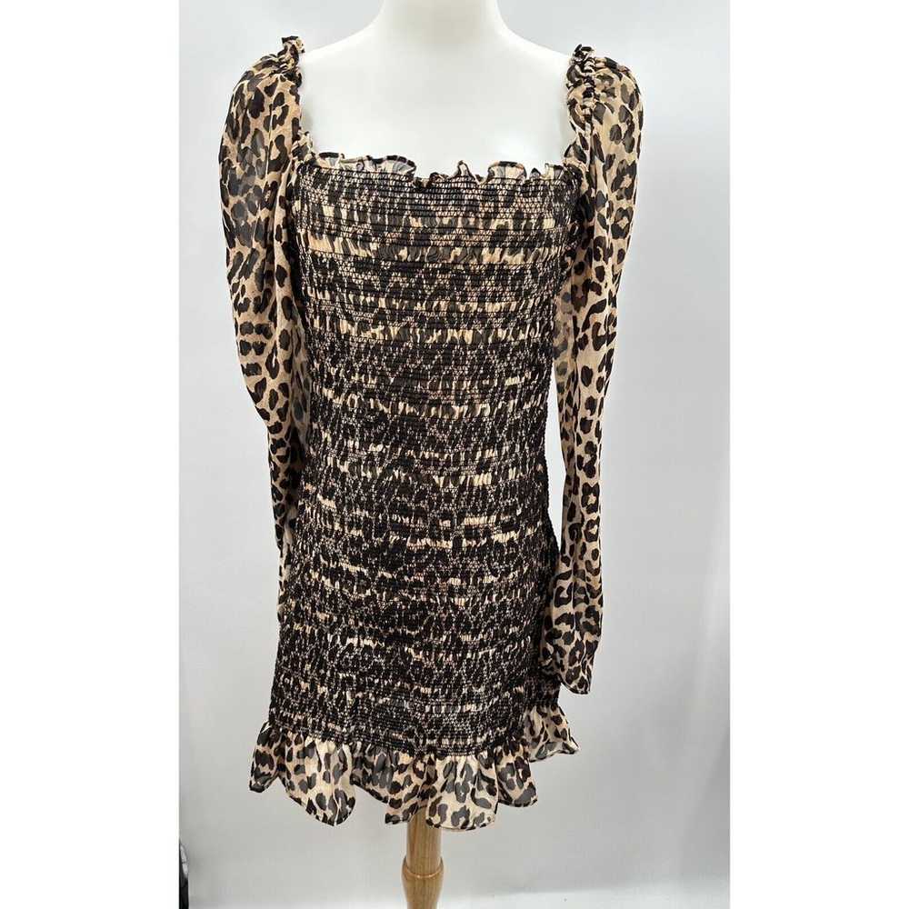 ASOS Women's Leopard Bodycon Mini Party Dress Siz… - image 4