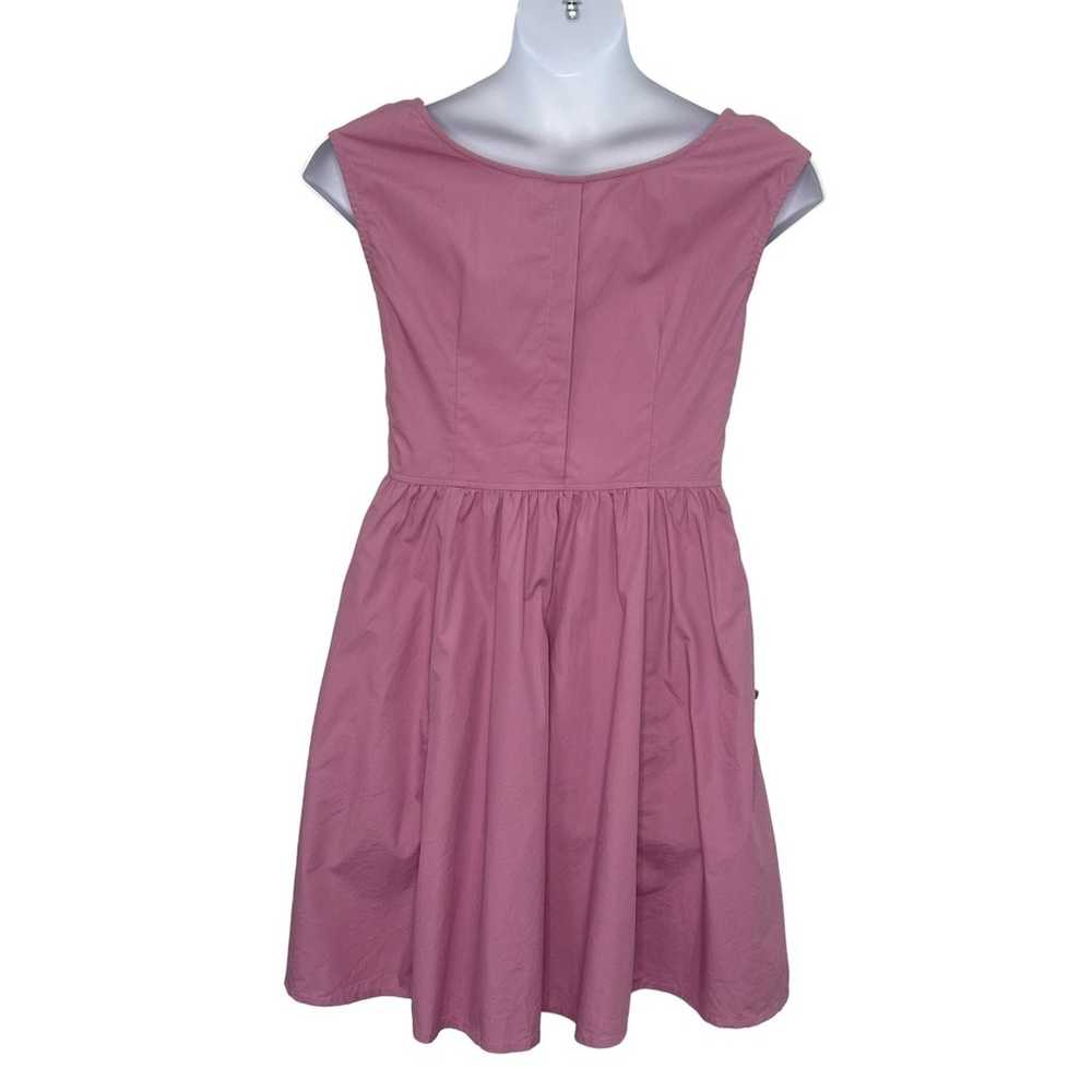 eShakti Sheath Dress Sleeveless Mauve 12 - image 2