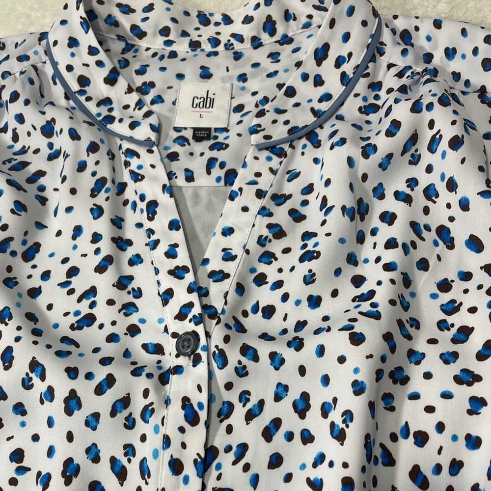 CAbi Camilla convertible shirt dress 5233 Large a… - image 5