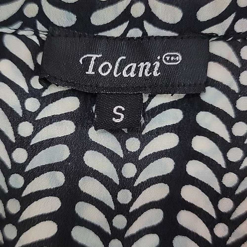 Tolani 100 percent silk dress. Size S - image 6