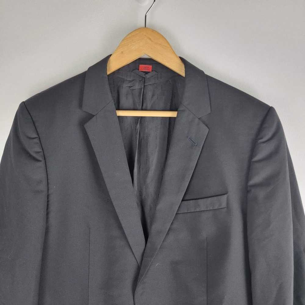 Hugo Boss Hugo Boss Super 120s Wool Blazer Black … - image 2