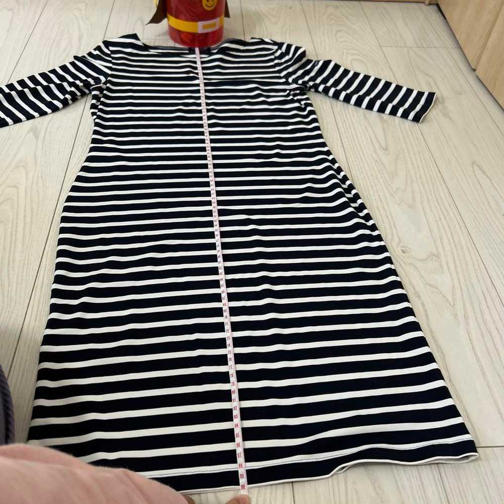 SAINT JAMES Striped Three-Quarter Sleeve Dress - image 5