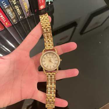 Anne Klein vintage gold watch