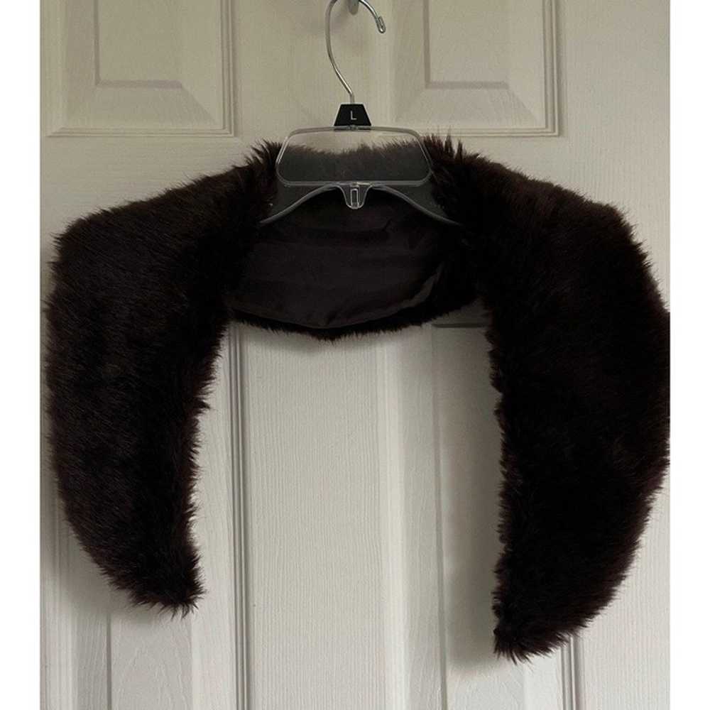 Vintage 1980's Smal Women's Faux Fur Collar for W… - image 2