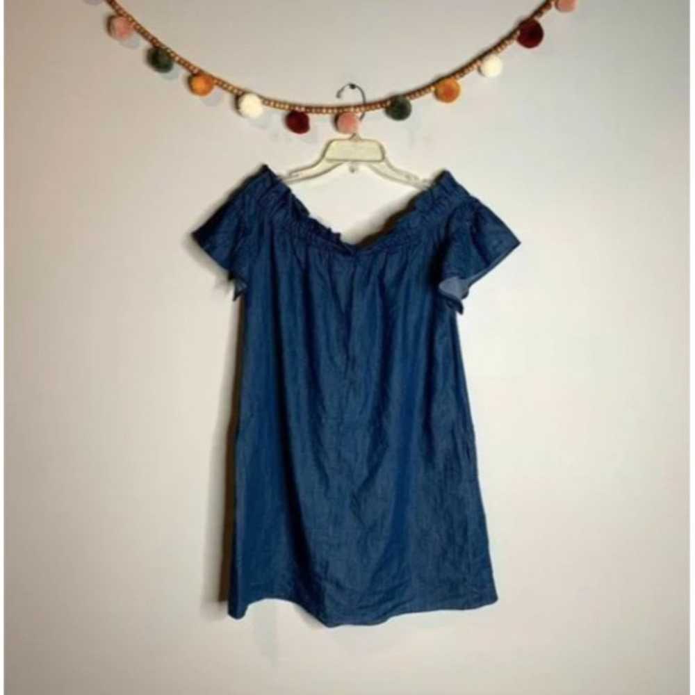 Anthropologie Corey Lynn Calter chambray off shou… - image 6