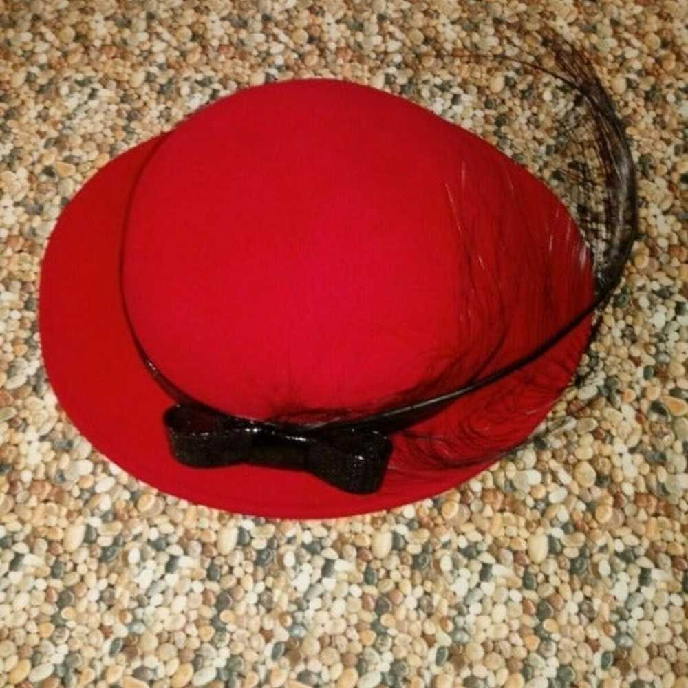 (VTG) ADOLFO II 100 % WOOL HAT - image 3