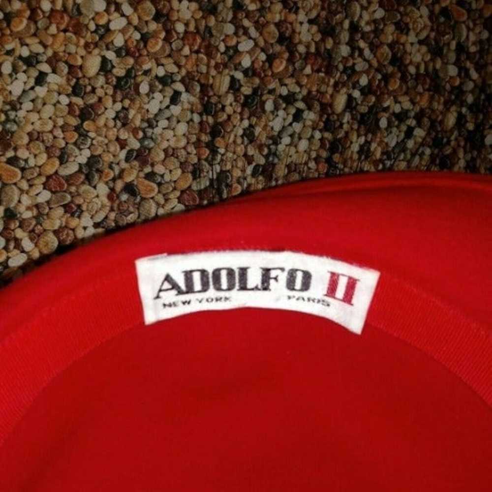 (VTG) ADOLFO II 100 % WOOL HAT - image 4