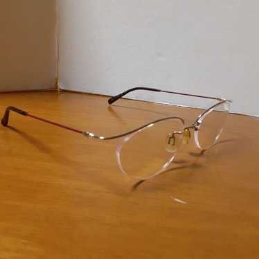 Unused rimless glasses, fashion glasses, HOYA cla… - image 1