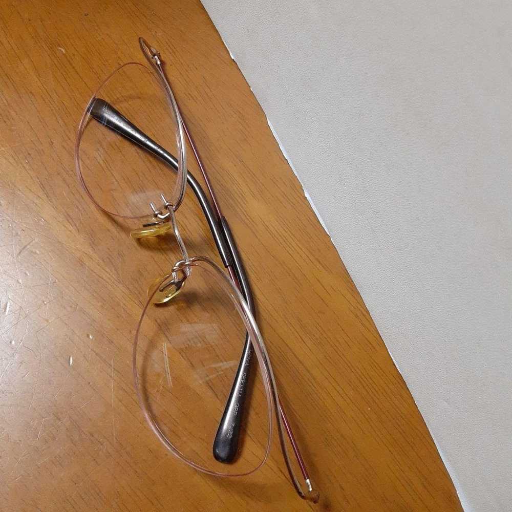 Unused rimless glasses, fashion glasses, HOYA cla… - image 9