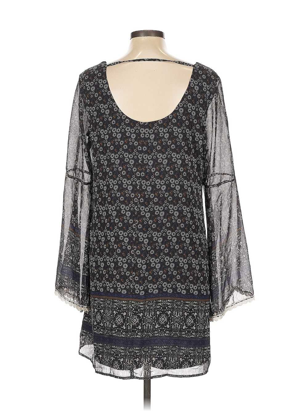 Xhilaration Women Gray Casual Dress L - image 2