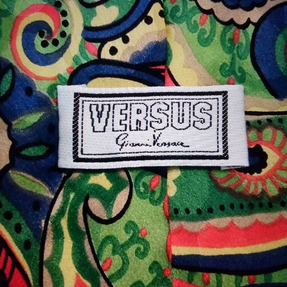 VERSUS GIANNI VERSACE Vintage Green Baroque Flowe… - image 2