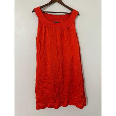 Lands End 100% Silk Shift Dress sz 16