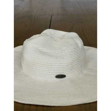 Womens Cappelli Straworld Cream Summer Straw Hat … - image 1