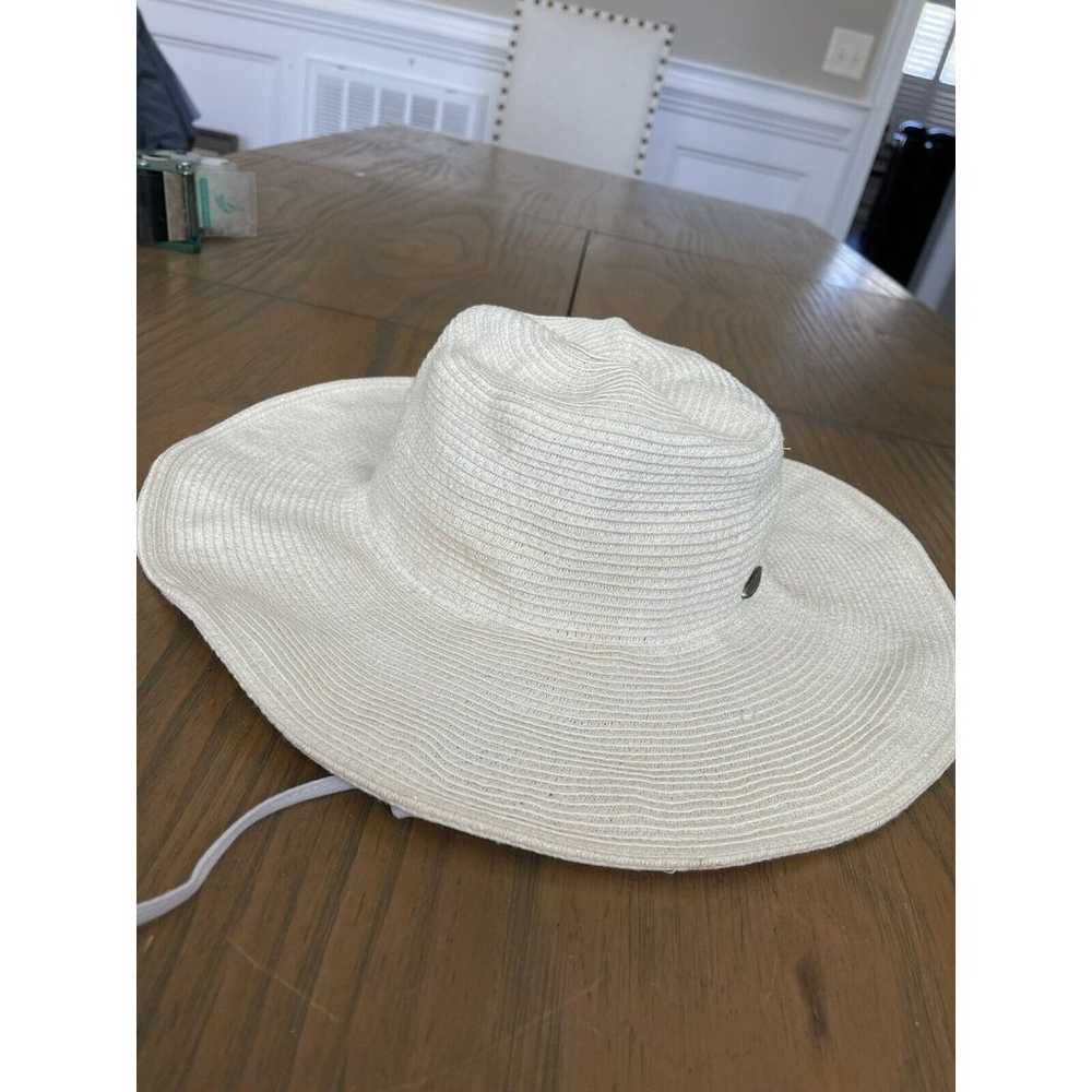 Womens Cappelli Straworld Cream Summer Straw Hat … - image 4