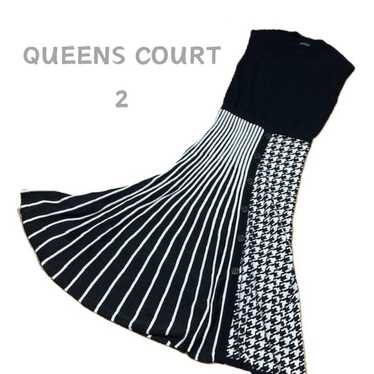 Excellent Condition Queens Court Knit Dress Long D