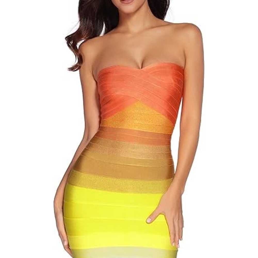 Bandage body con dress - image 2