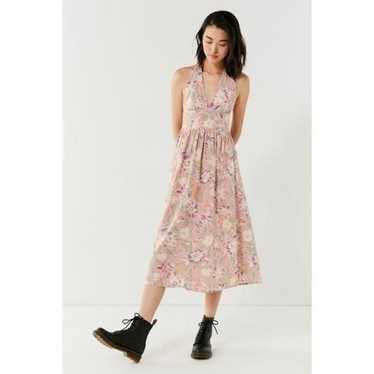 Urban Outfitters  Betsey Linen Halter Dress