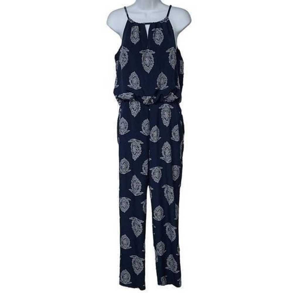 Sam Edelman Bohemian halter top jumpsuit small wo… - image 1