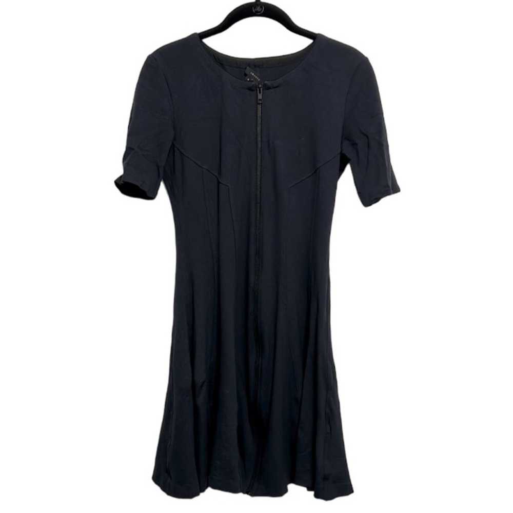 Theory Navy with Black Trim mini dress women’s si… - image 1