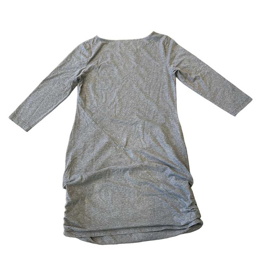 Betabrand Women's 30 Day Dress Heather Grey Size M - image 3