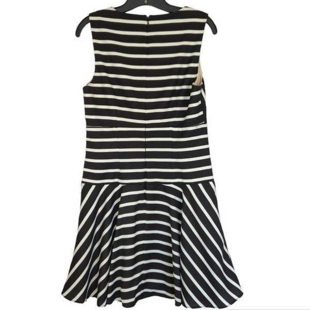 Anthropologie 4C Black & White Stripe Sleeveless … - image 5