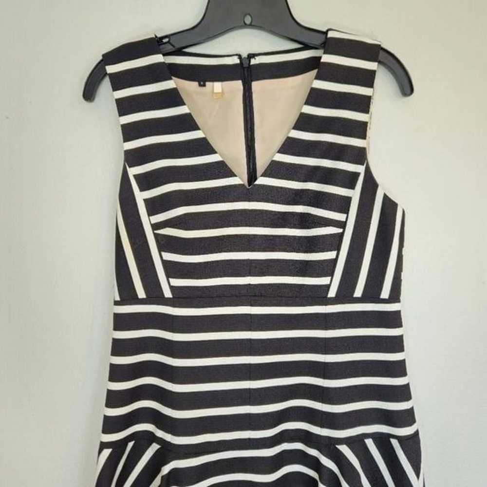 Anthropologie 4C Black & White Stripe Sleeveless … - image 8