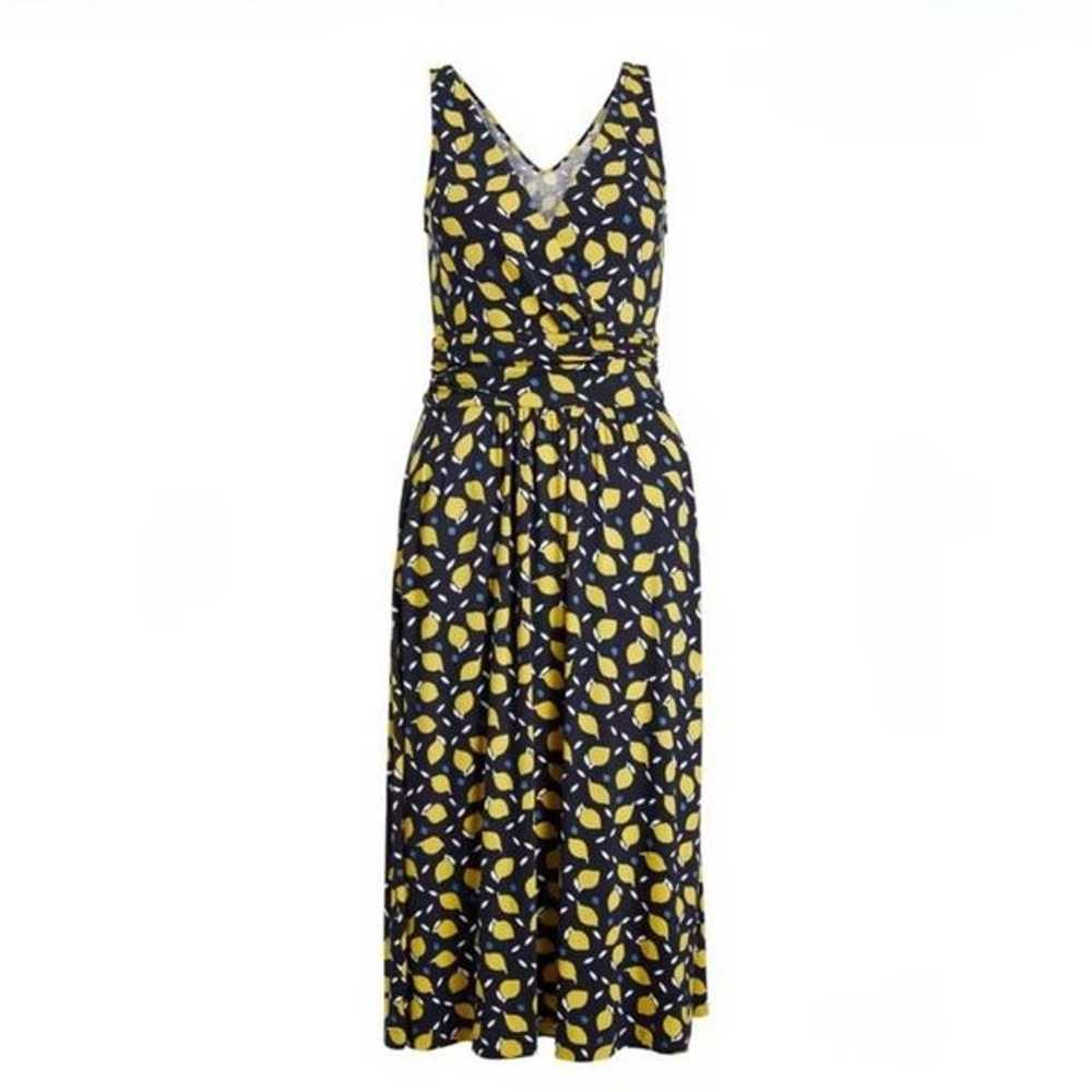 Boden Effie Jersey Sleeveless V-Neck Dress size 1… - image 2