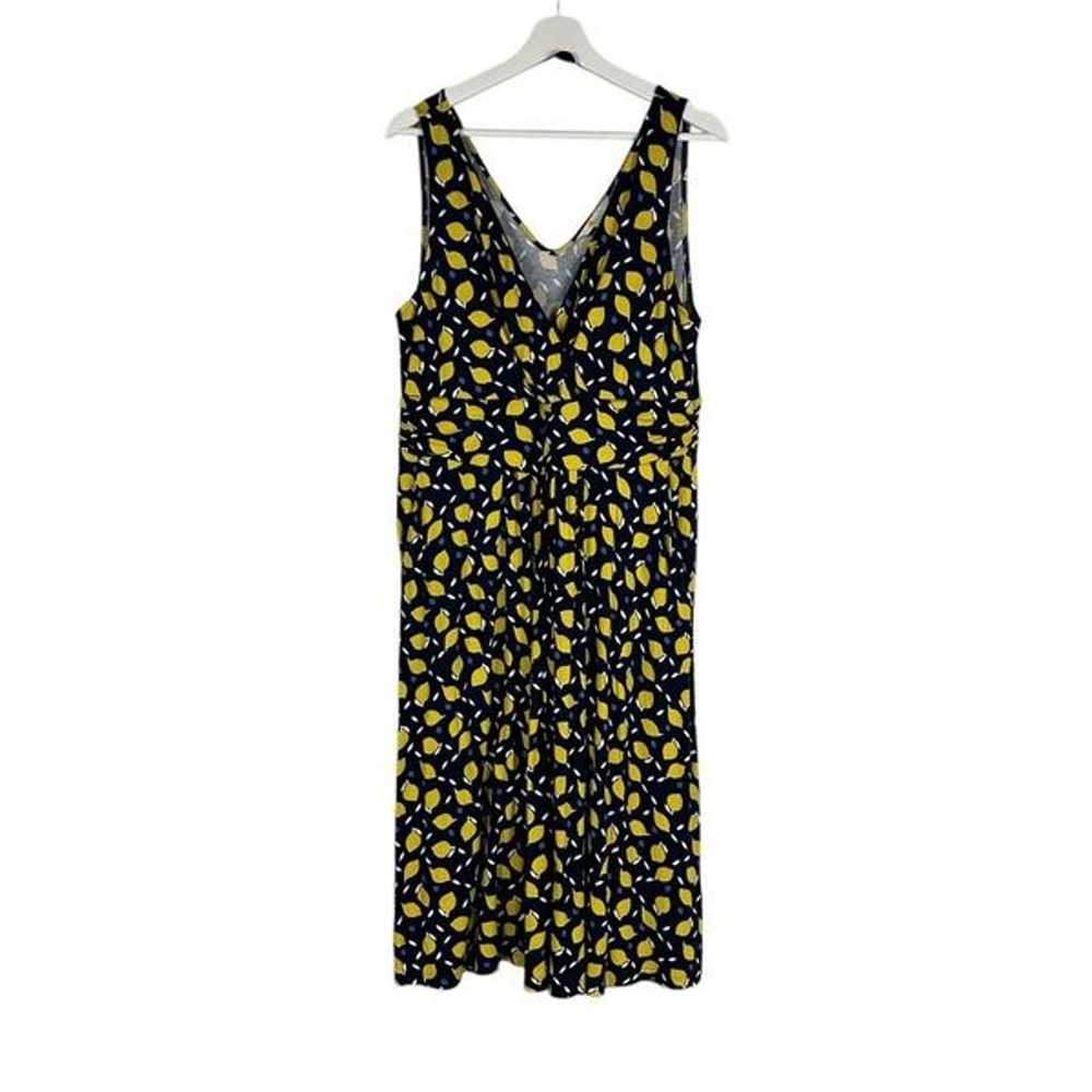 Boden Effie Jersey Sleeveless V-Neck Dress size 1… - image 3