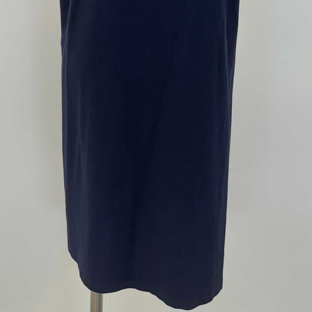 Eileen Fisher Crew Neck Shift T-Shirt Dress Side … - image 3